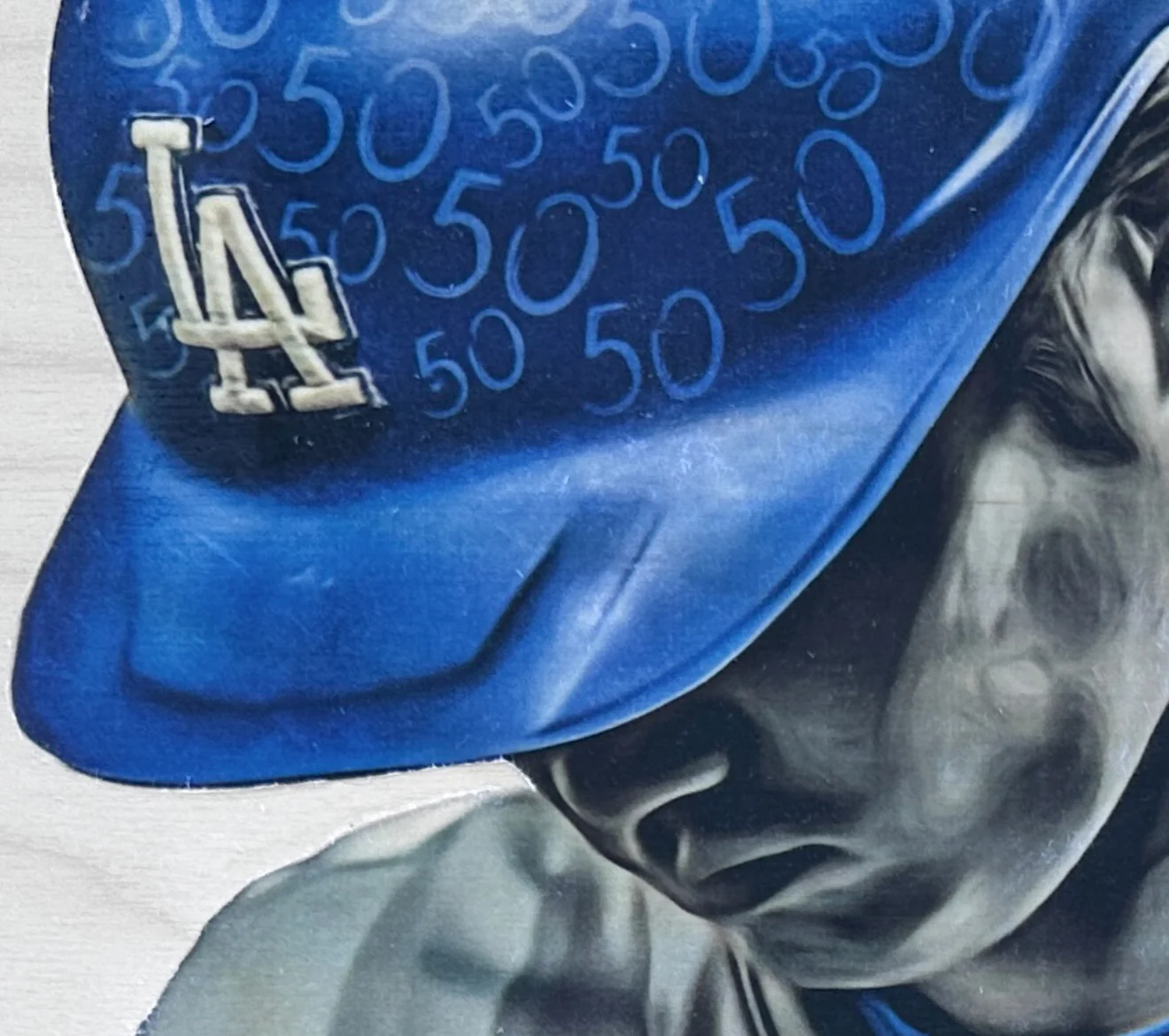 "50/50 Club" (Shohei Ohtani) Los Angeles Dodgers - Officially Licensed MLB Print - Limited Release /250 - Image 3