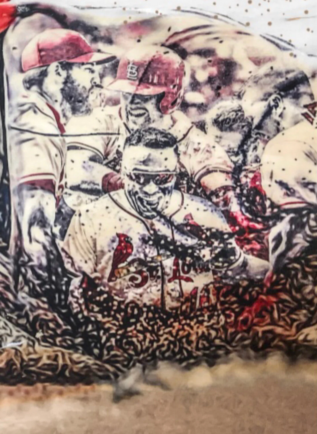 "808" (Kolten Wong) St. Louis Cardinals - Officially Licensed MLB Print - Limited Release - Image 2
