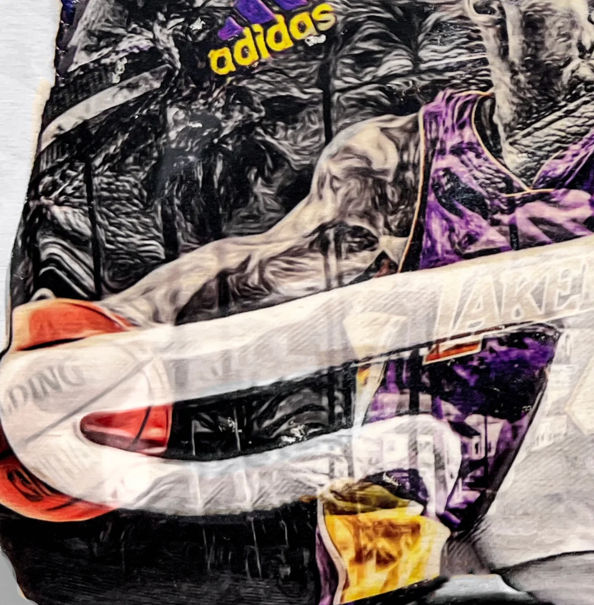 "Adidas Crazy 8's" (ft. Kobe Bryant) - 1/1 ORIGINAL on Birchwood - Image 4