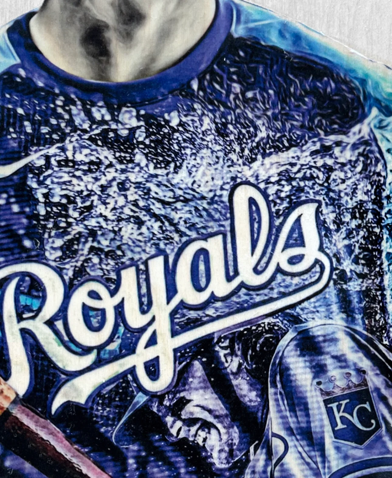 "B Witt" (Bobby Witt Jr.) Kansas City Royals - Officially Licensed MLB Print - Limited Release /500 - Image 5