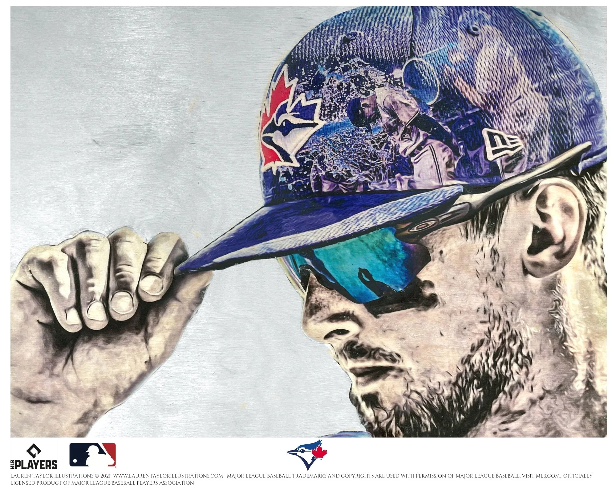 "Biggy" (Cavan Biggio) Toronto Blue Jays - Officially Licensed MLB Print - Limited Release - Image 3