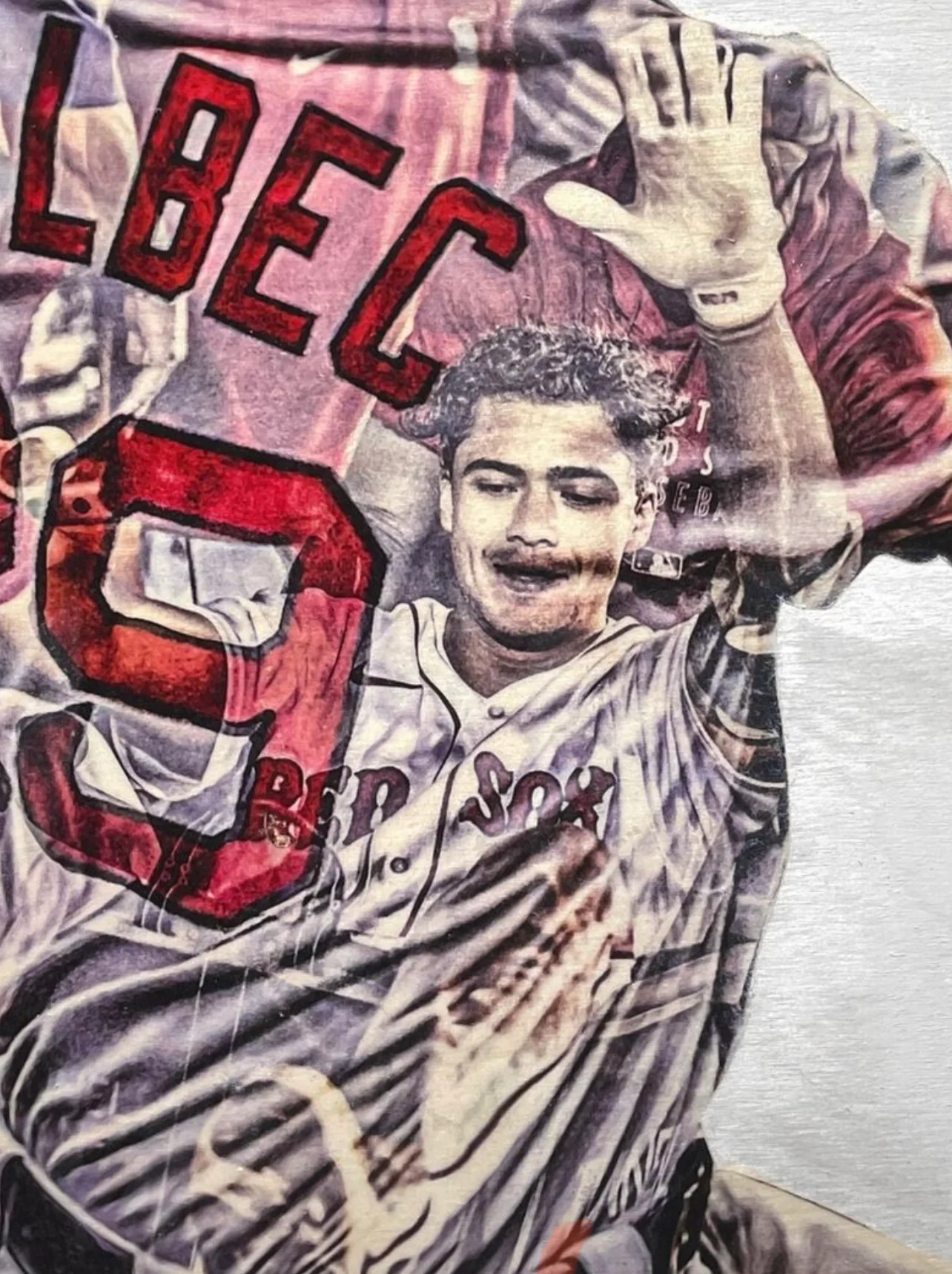 "Bobby D" (Bobby Dalbec) Boston Red Sox - Officially Licensed MLB Print - /500 Limited Release - Image 2