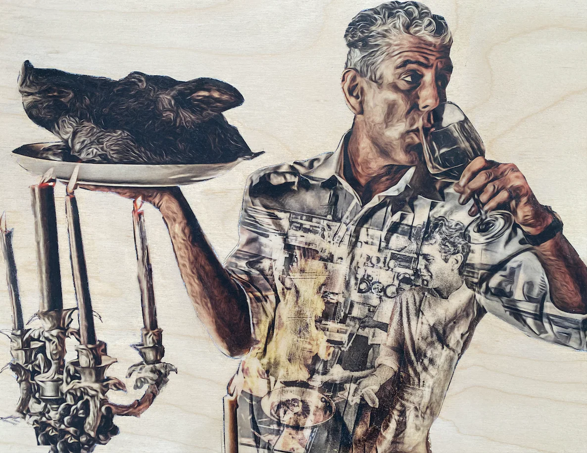 "Bourdain" - Print - Image 2