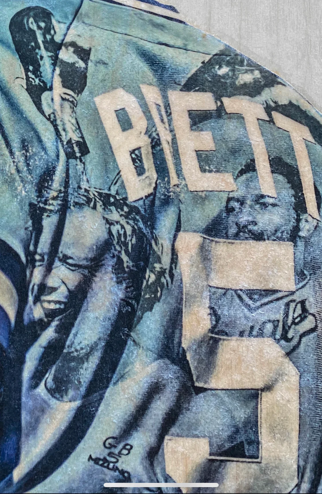 "Brett" (George Brett)  Kansas City Royals - 1/1 Original on Wood - Image 2