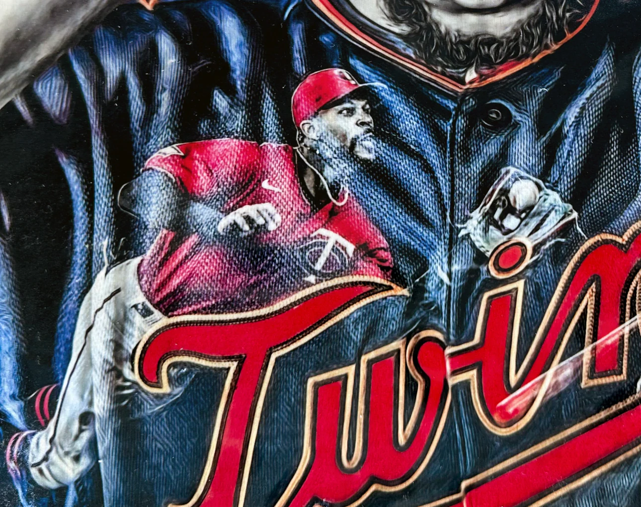 "Buxton" (Byron Buxton) Minnesota Twins - Officially Licensed MLB Print - Limited Release /500 - Image 2