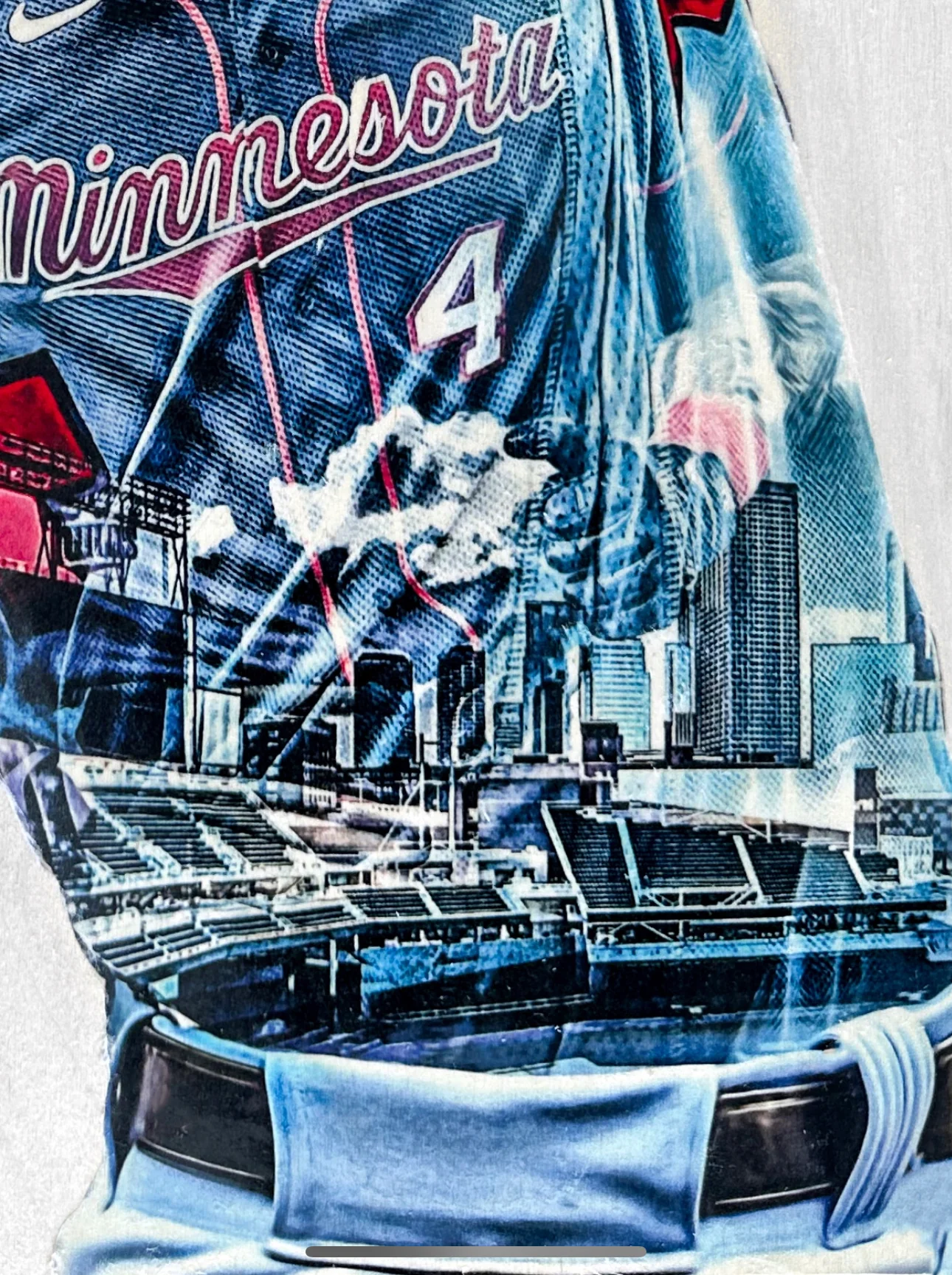 "C4" (Carlos Correa) Minnesota Twins - Officially Licensed MLB Print - Limited Release /500 - Image 4