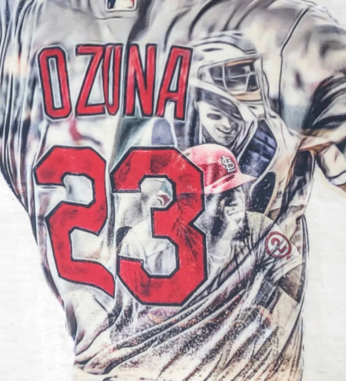 "Big Bear" (Marcell Ozuna) St. Louis Cardinals - Officially Licensed MLB Print - Limited Release - Image 3