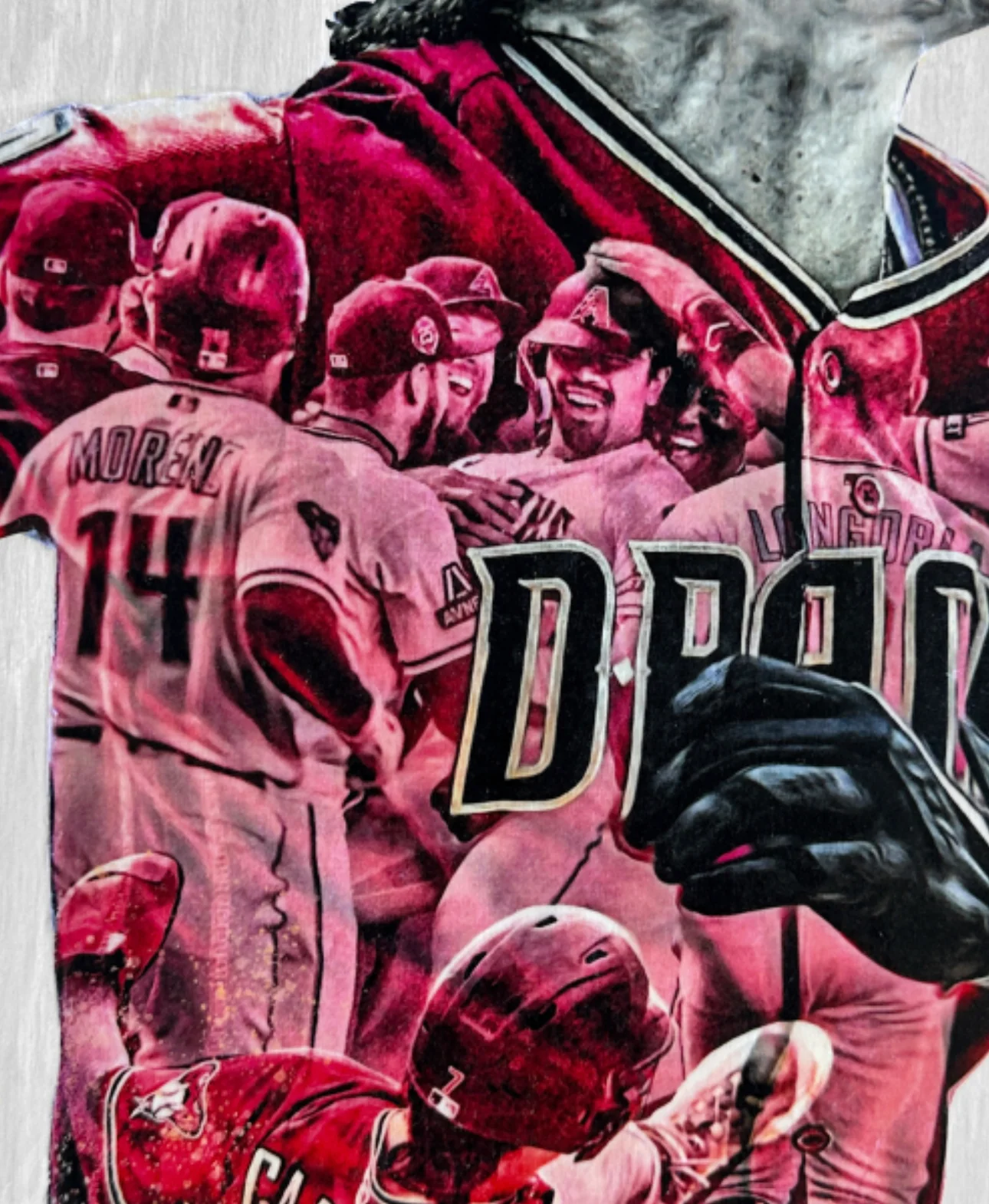 "Corbin" (Corbin Carroll) Arizona Diamondbacks - Officially Licensed MLB Print - Limited Release /500 - Image 3