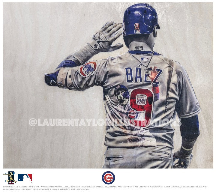 "El Mago" (Javy Baez) - Officially Licensed MLB Print - Limited Release