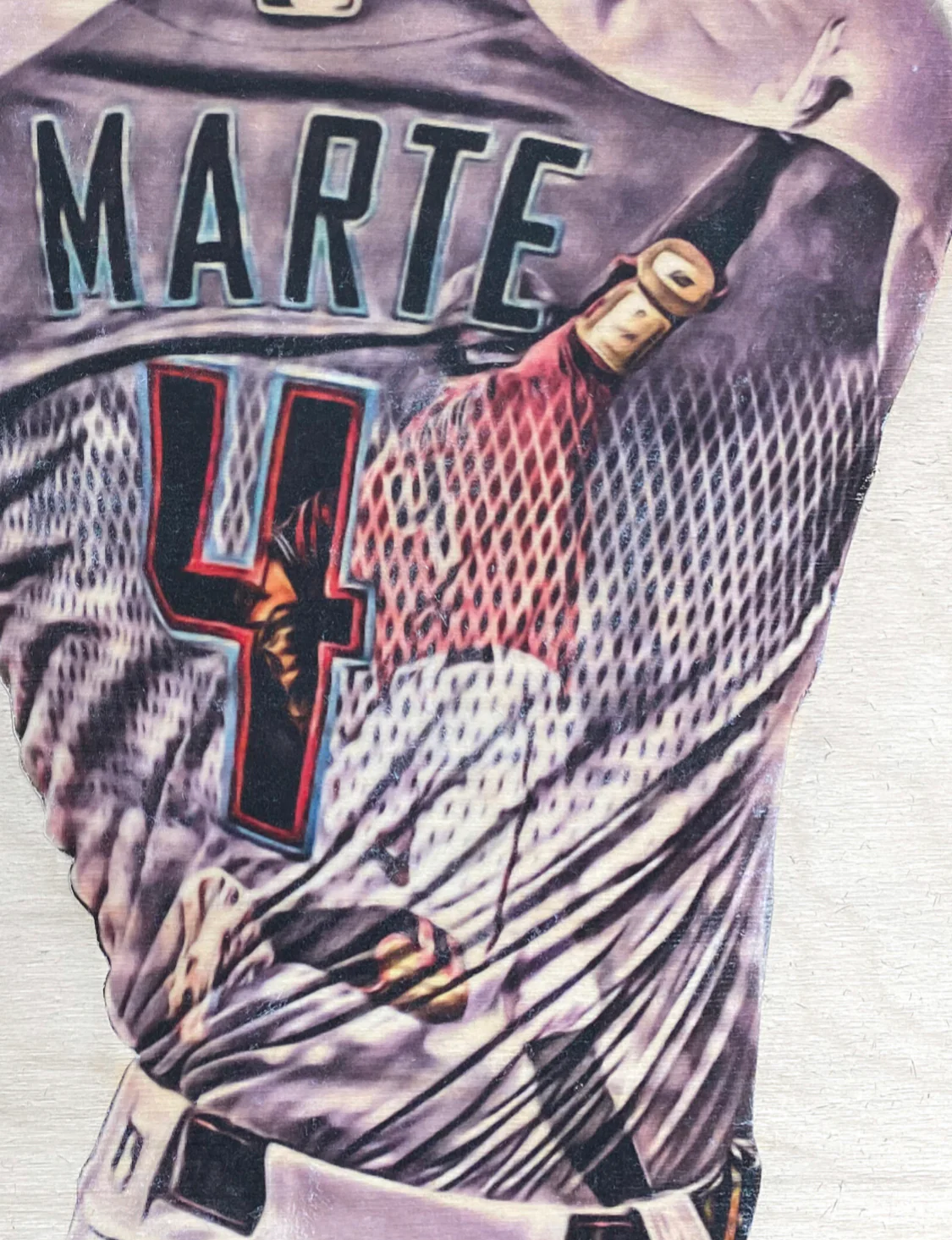 "El Niño" (Ketel Marte) Arizona Diamondbacks - Officially Licensed MLB Print - Limited Release - Image 3