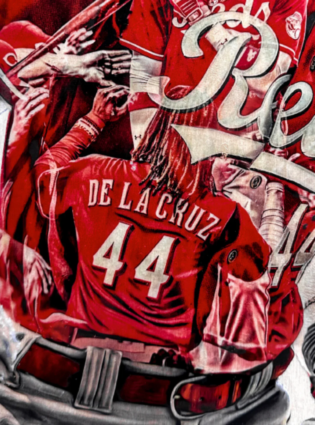 "Elly" (Elly De La Cruz) Cincinnati Reds - Officially Licensed MLB Print - Limited Release /500 - Image 4