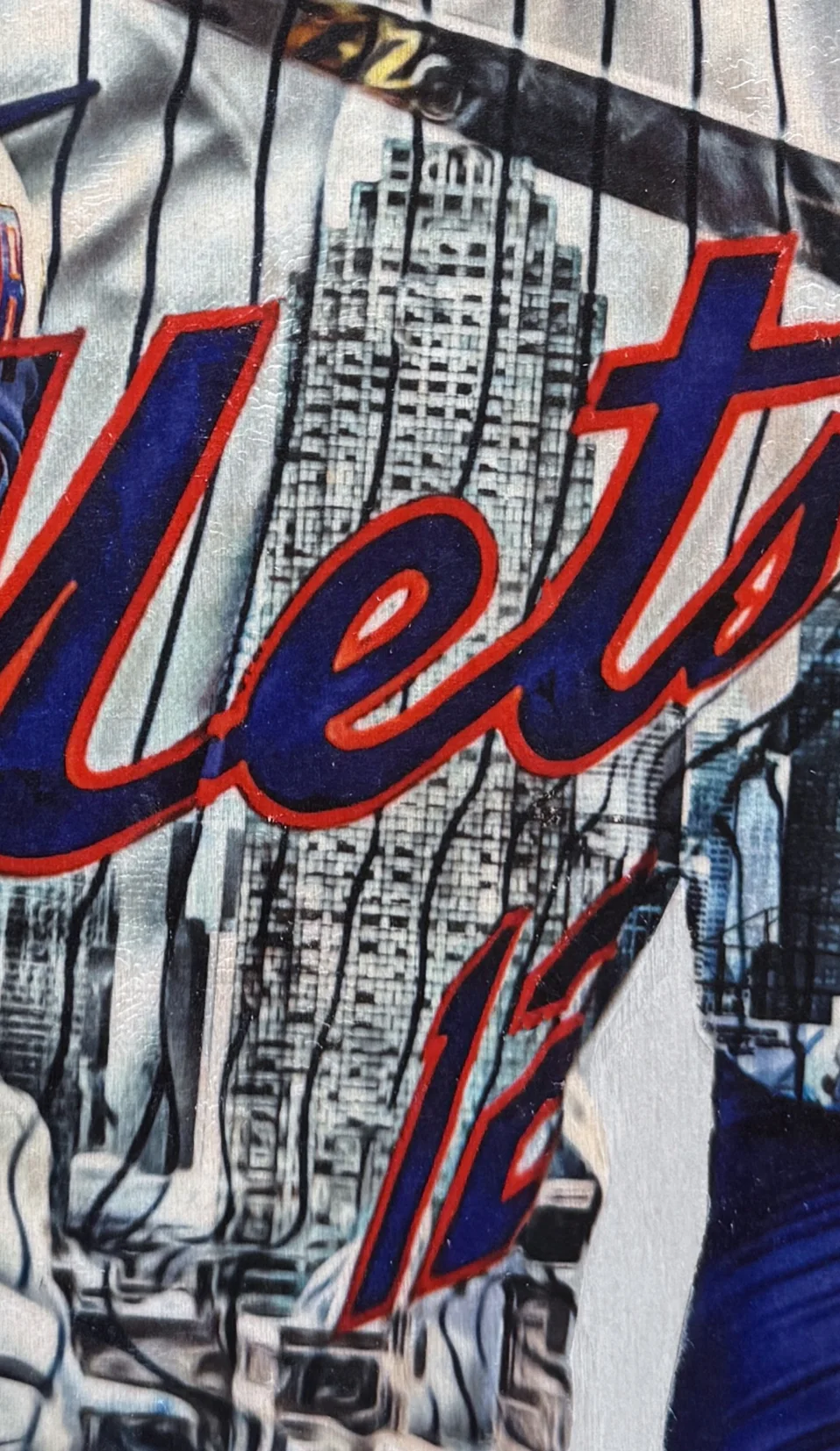 "Lindor" (Francisco Lindor) New York Mets - Officially Licensed MLB Print - Limited Release /200 - Image 3