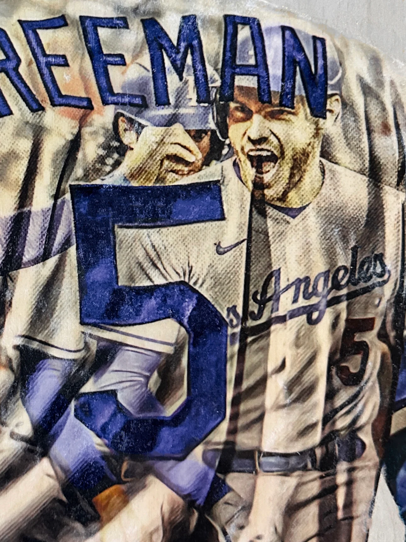 "Freddie" (Freddie Freeman) Los Angeles Dodgers - Officially Licensed MLB Print - Limited Release /500 - Image 2