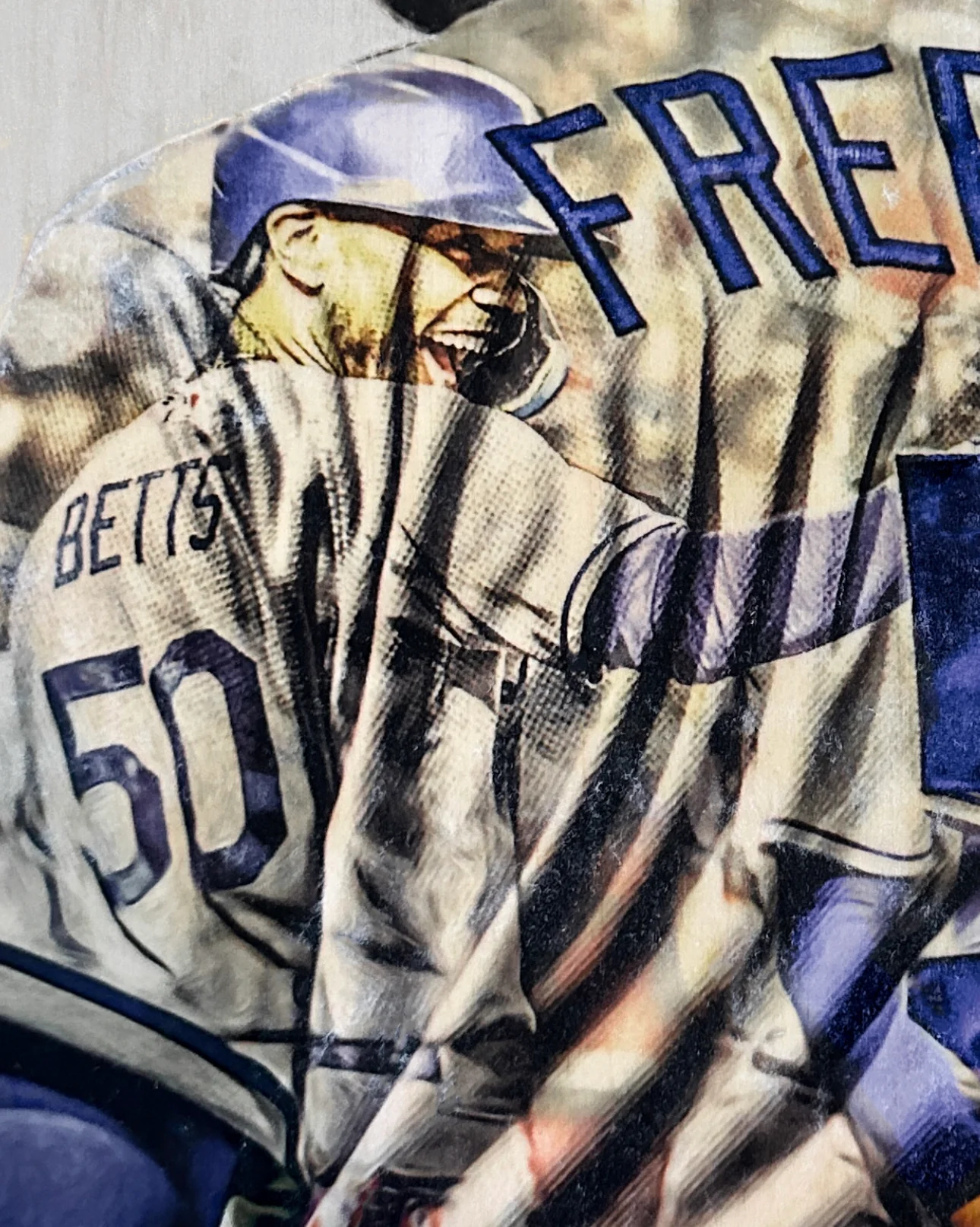 "Freddie" (Freddie Freeman) Los Angeles Dodgers - Officially Licensed MLB Print - Limited Release /500 - Image 3