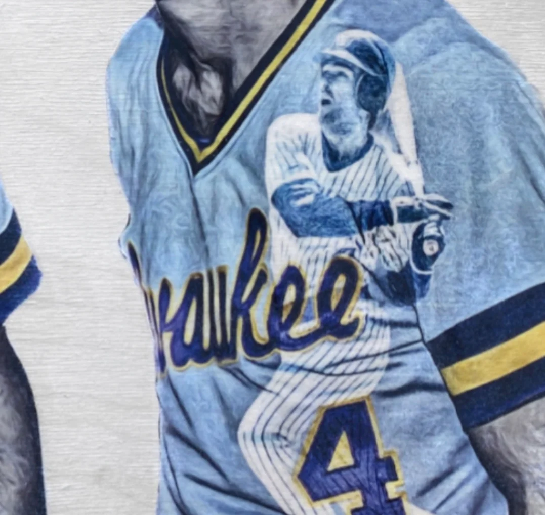 "Harvey's Wallbangers" (Robin Yount & Paul Molitor) Milwaukee Brewers - Officially Licensed MLB Cooperstown Collection Print - Limited Release - Image 3