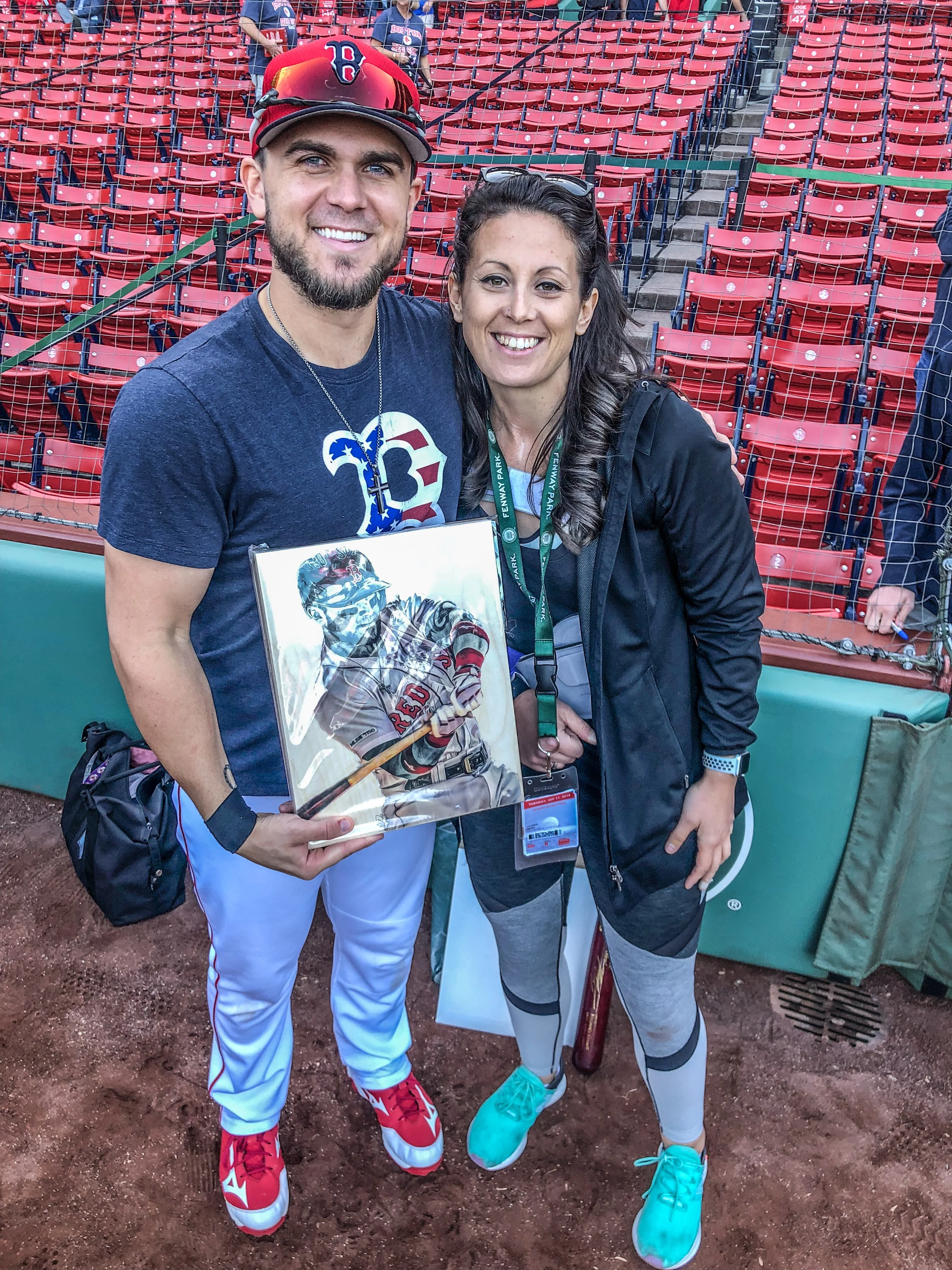 "Ice Horse" (Michael Chavis) Boston Red Sox - Officially Licensed MLB Print - Limited Release - Image 4