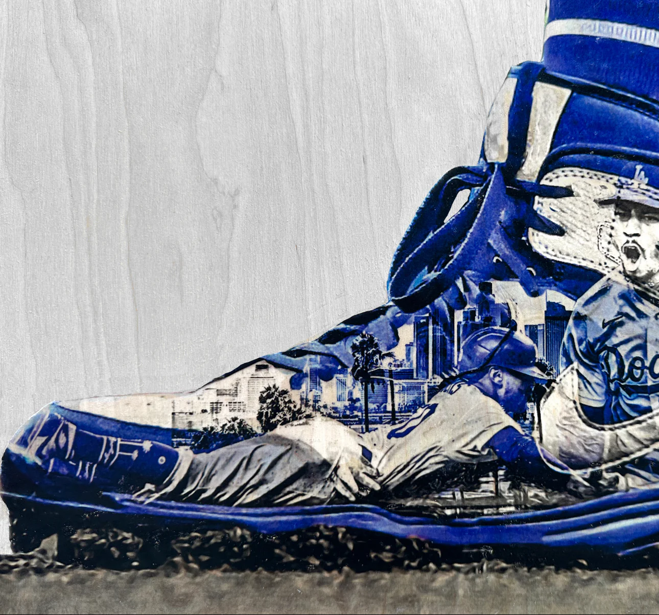 "In the Details" (Mookie Betts) Los Angeles Dodgers - Officially Licensed MLB Print - Limited Release /500 - Image 6
