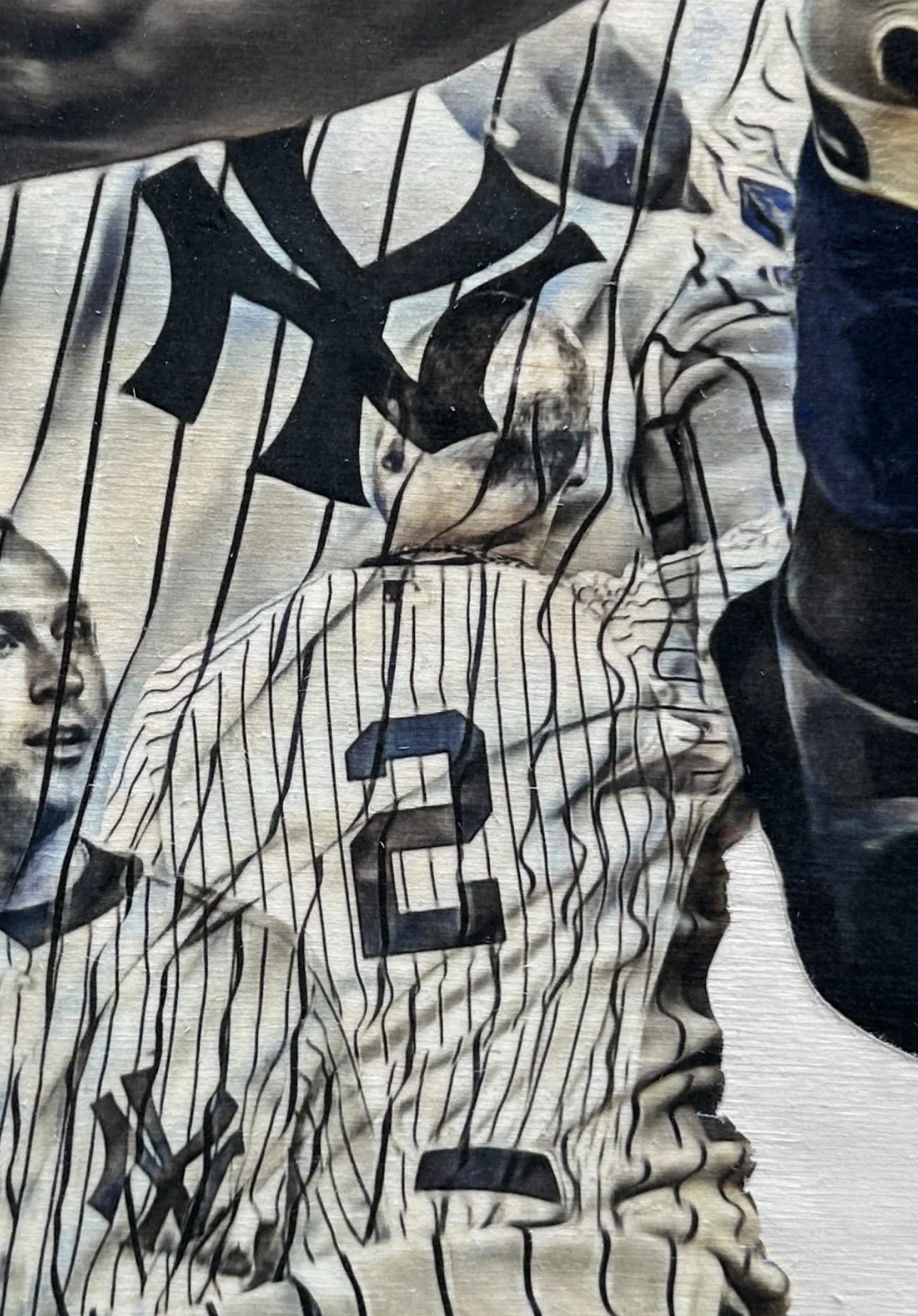 "Jeter" (Derek Jeter) New York Yankees - Officially Licensed Cooperstown Collection MLB Print - Limited Release /200 - Image 3