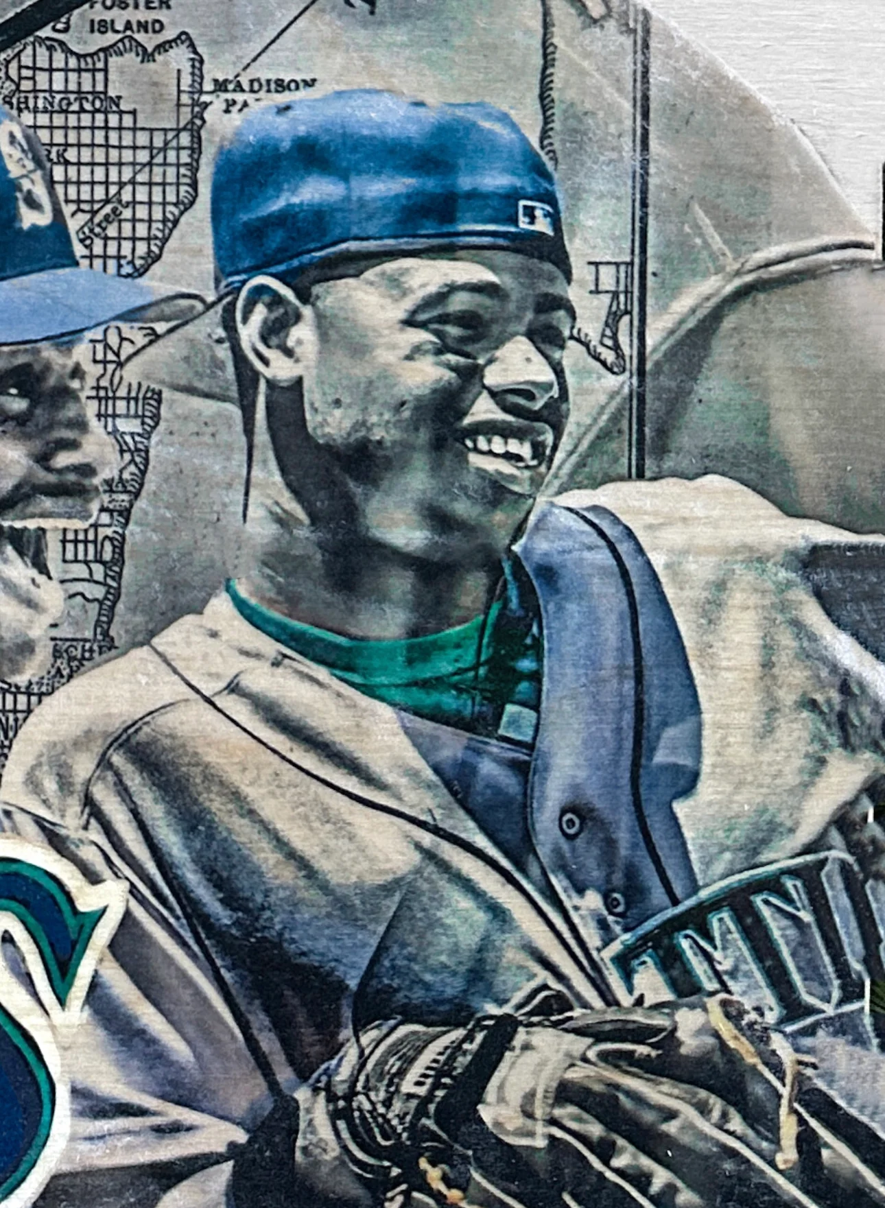 "Junior" (Ken Griffey Jr.) Seattle Mariners - Officially Licensed MLB Print - Limited Release /500 - Image 4