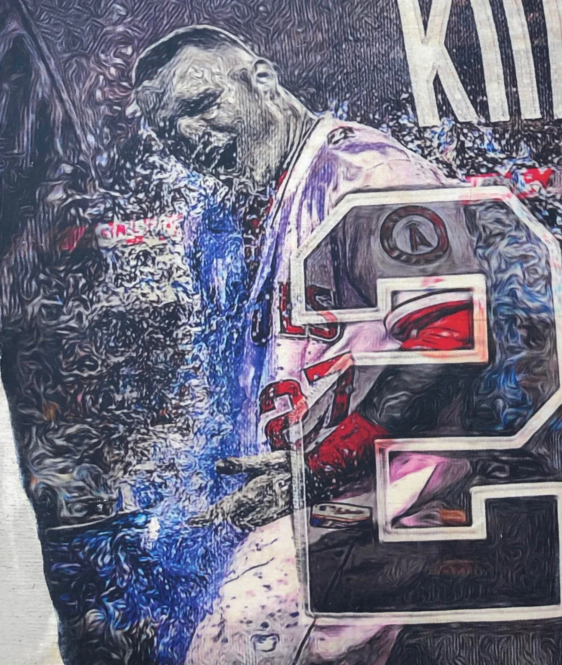 "KIIIIID" (Mike Trout) Anaheim Angels - Officially Licensed MLB Print - Limited Release - Image 2