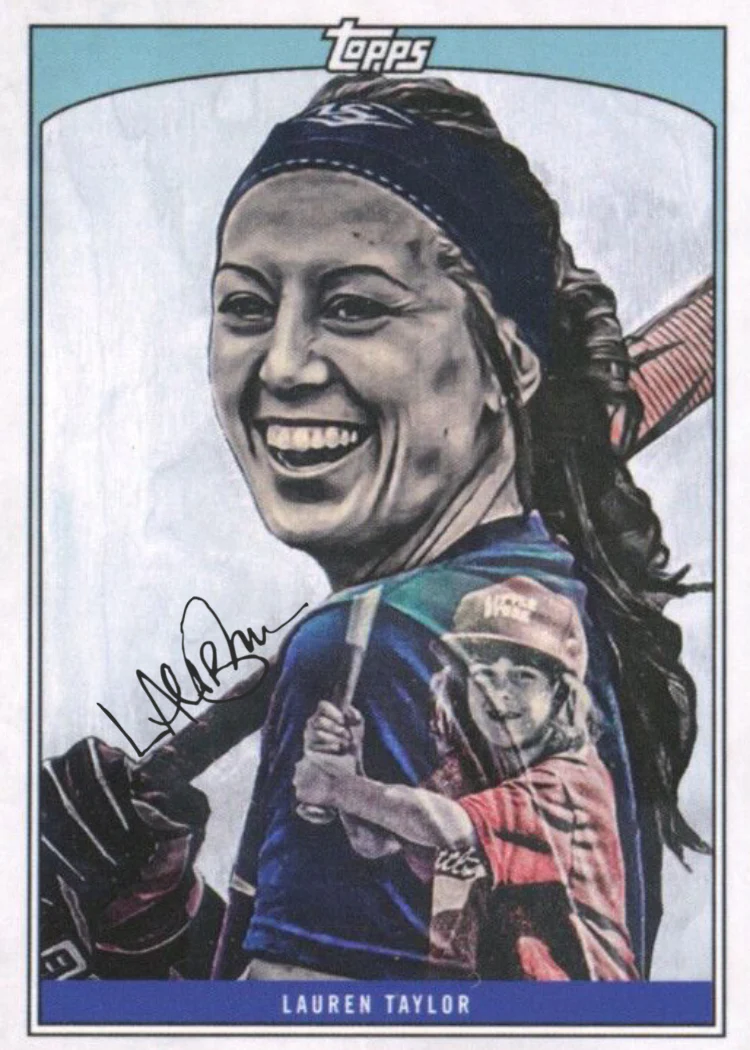 Lauren Taylor x Topps - Artist Autographed - Portrait Special Insert - Wave 2