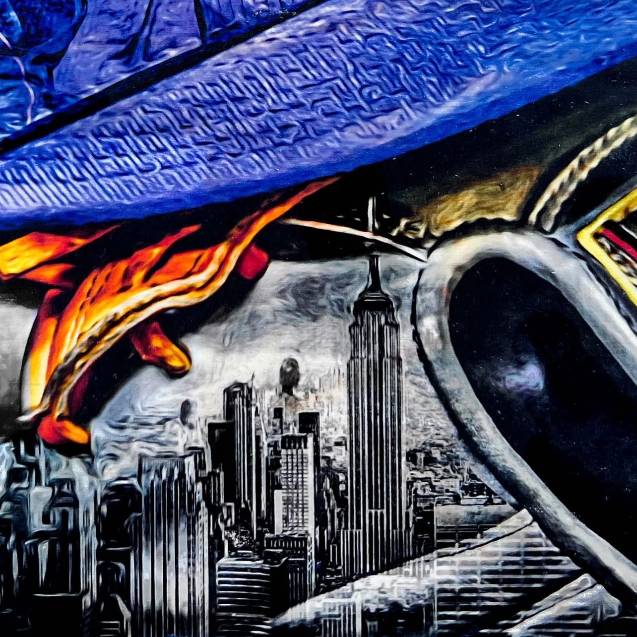 "LFGM" (Mets Hat ft. Marte, Escobar, Alonso, Lindor) New York Mets - Officially Licensed MLB Print - Limited Release /500 - Image 3