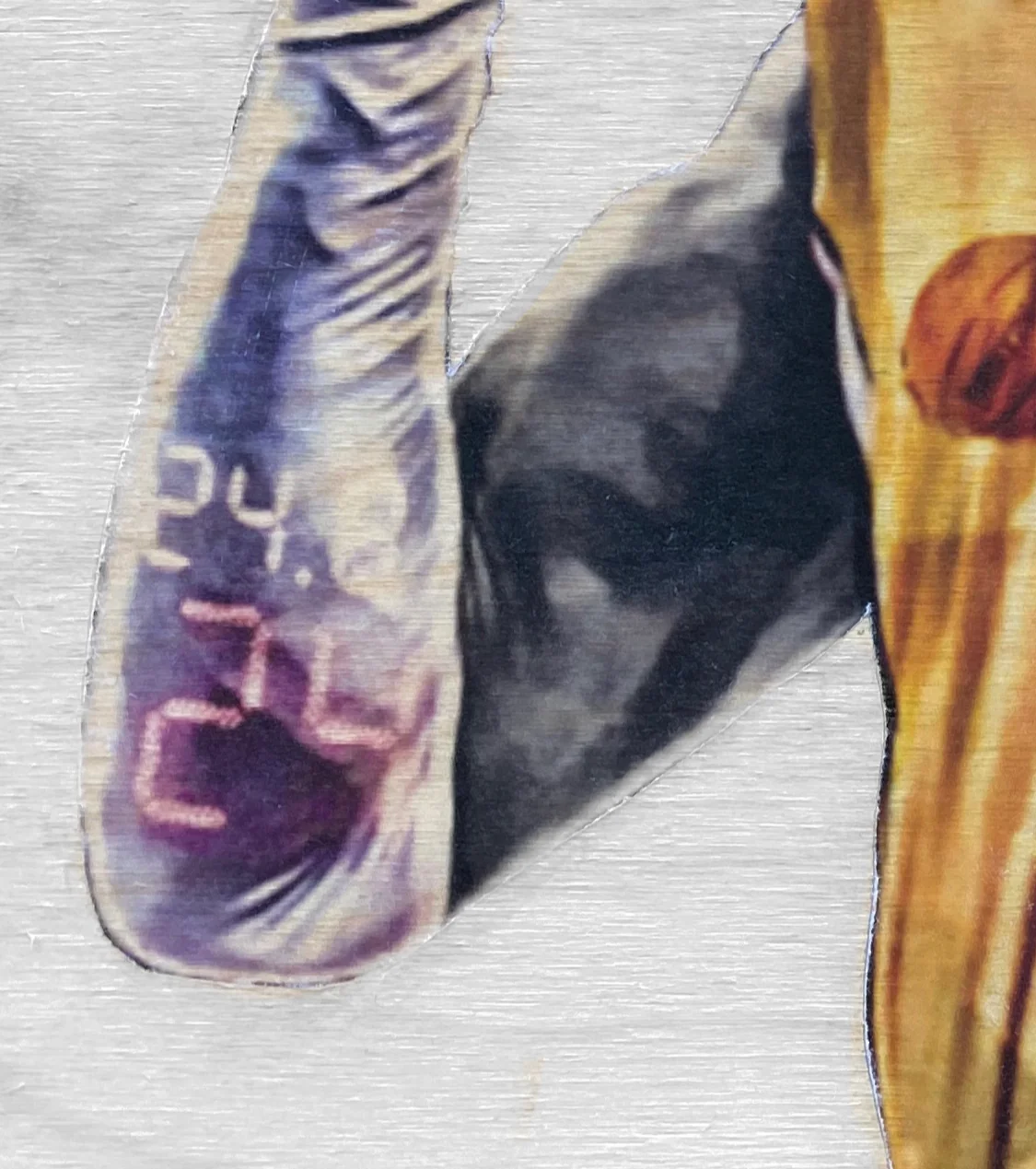 "Mamba Mentality" (Kobe Bryant) - Los Angeles Lakers - Mixed Media Original on Wood - Image 3