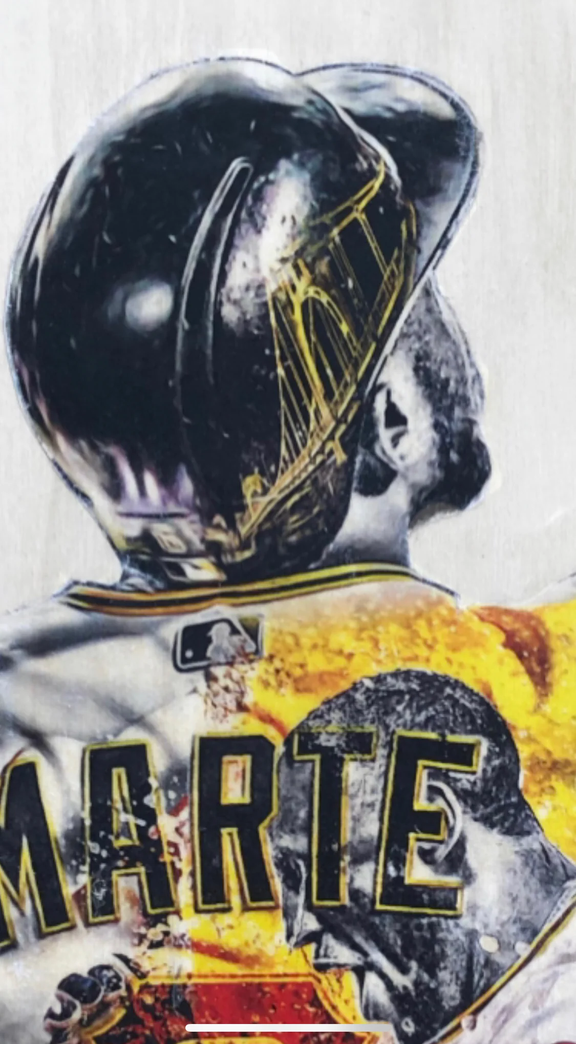 "Marte" (Starling Marte) Pittsburgh Pirates - Officially Licensed MLB Print - Limited Release - Image 2