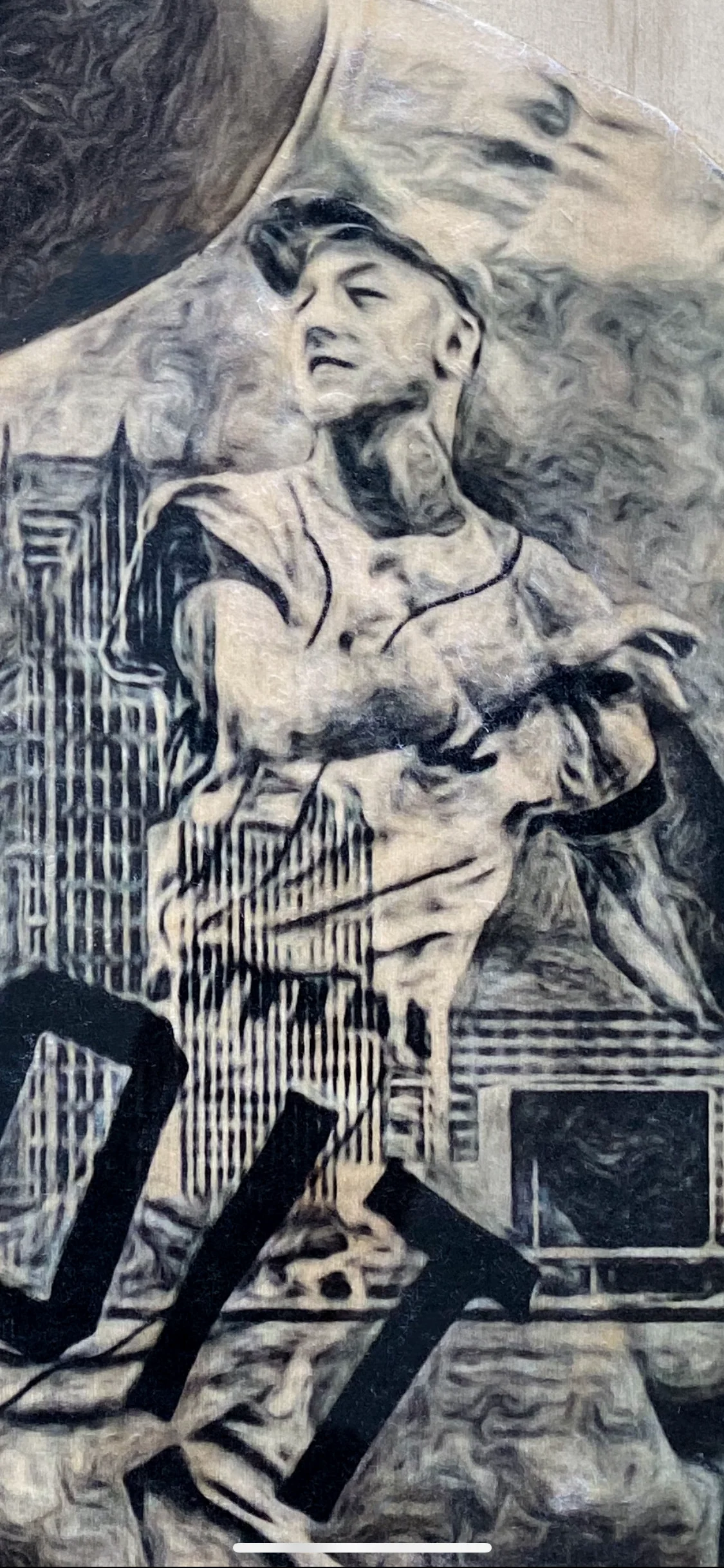 "Mr. Tiger" (Al Kaline) Detroit Tigers - 1/1 Original on Birchwood - Image 3