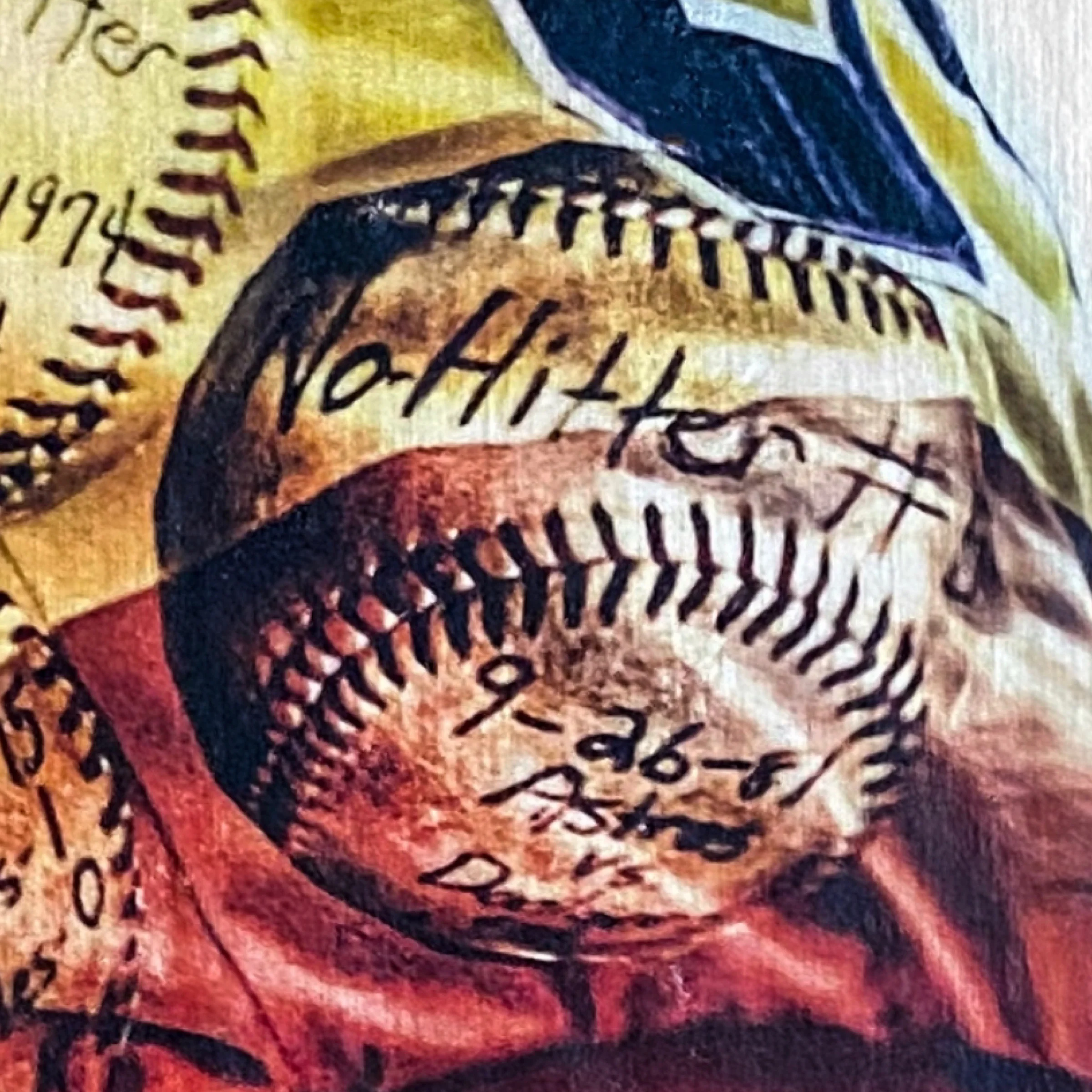 "No Hitter" (Nolan Ryan) Houston Astros - Officially Licensed MLB Cooperstown Collection Print - Limited Release - Image 3