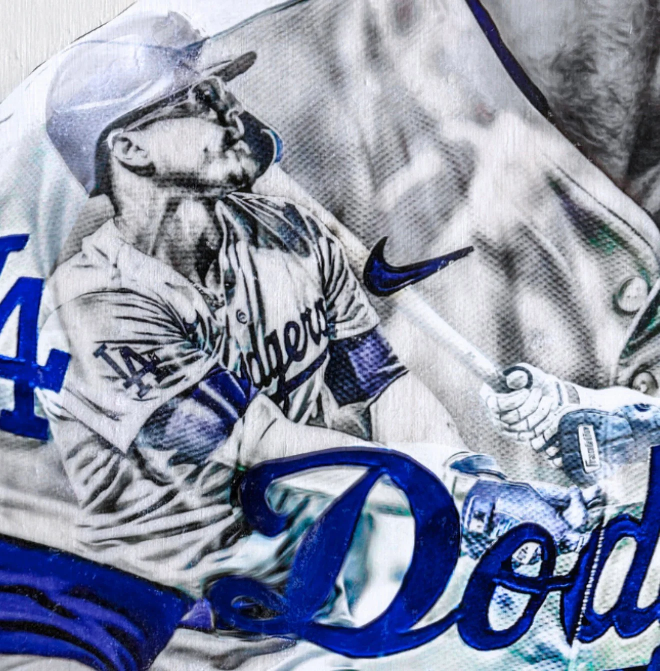 "October Kiké" (Kiké Hernandez) Los Angeles Dodgers - Officially Licensed MLB Print - Limited Release /200 - Image 2