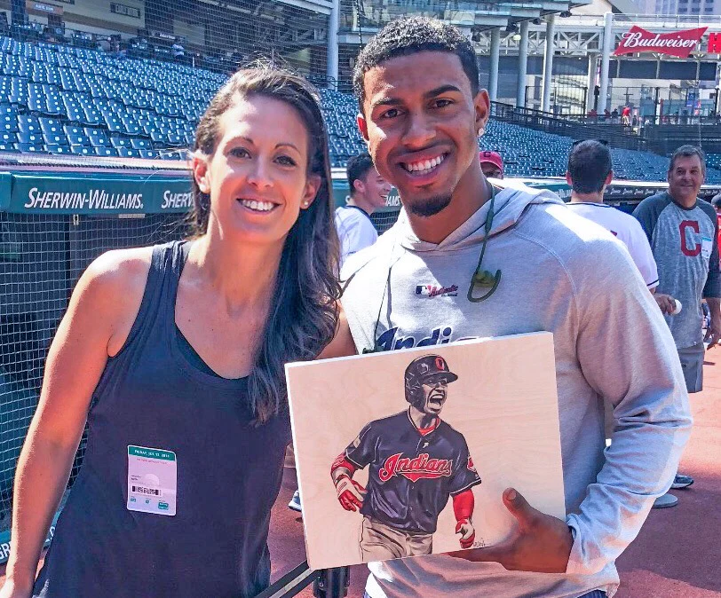 "Paquito" (Francisco Lindor) - Officially Licensed MLB Print - Limited Release - Image 3