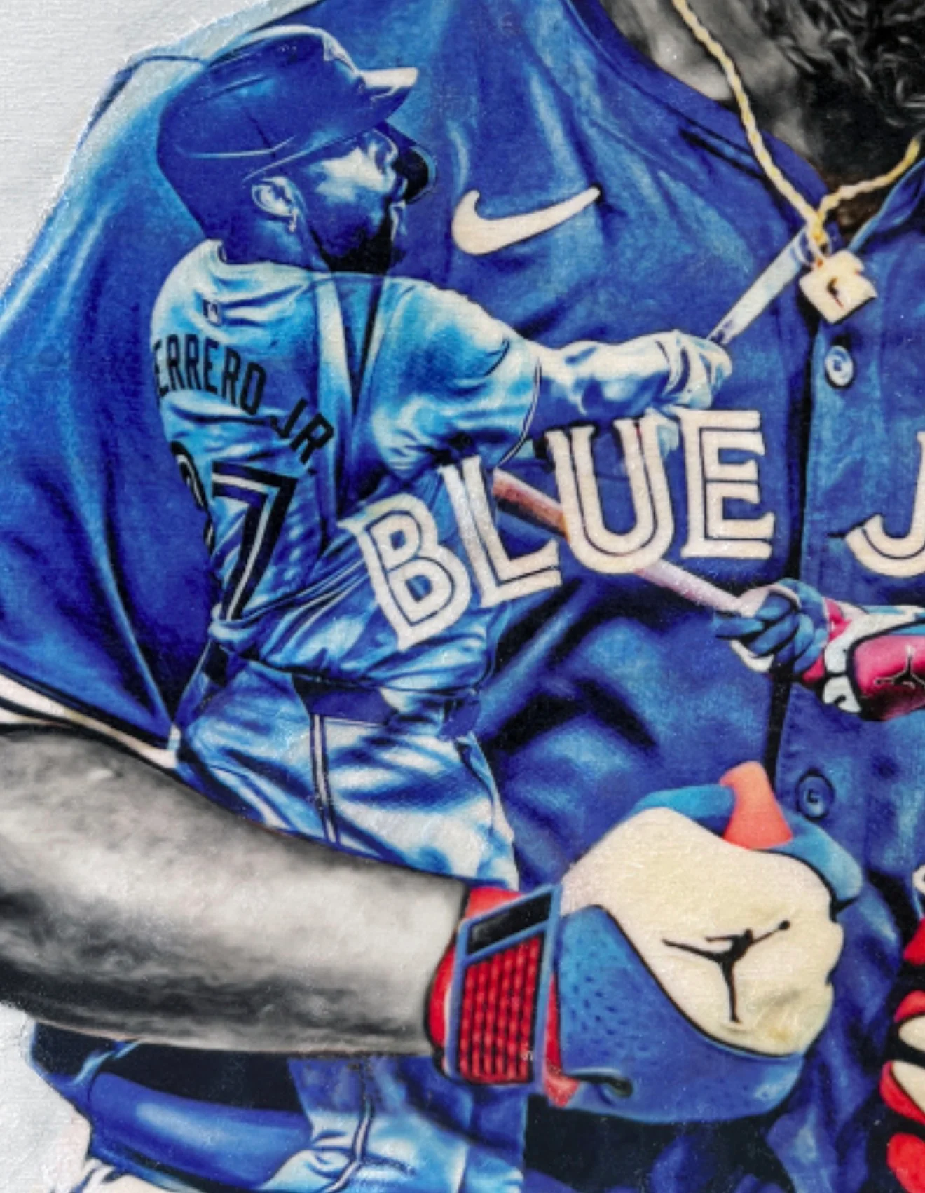 "Plakata" (Vladimir Guerrero Jr.) Toronto Blue Jays - Officially Licensed MLB Print - Limited Release /200 - Image 3