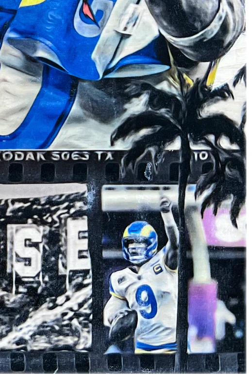 "Rams House - Football Champs" (Featuring Stafford, Kupp, Donald and Ramsey) Los Angeles Rams - Print - Image 6