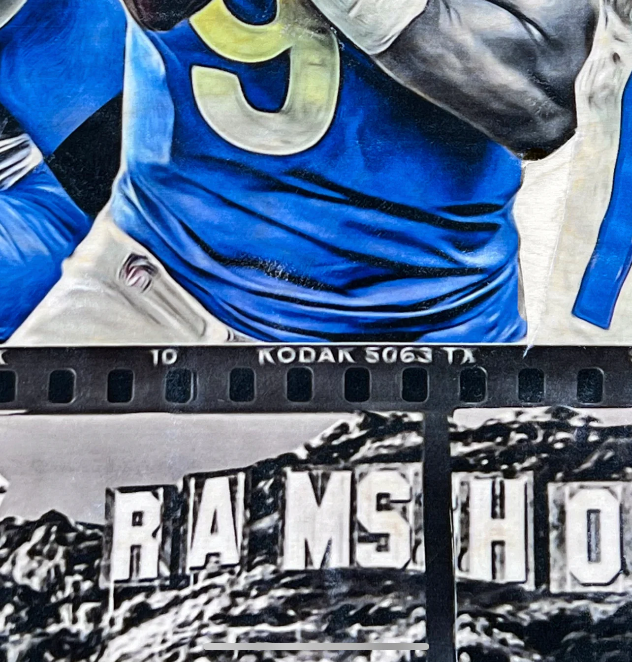 "Rams House - Football Champs" (Featuring Stafford, Kupp, Donald and Ramsey) Los Angeles Rams - Print - Image 7