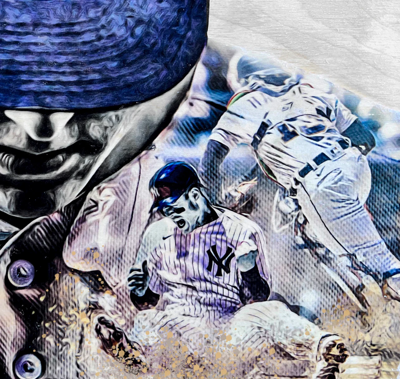 "Rizzo" (Anthony Rizzo) New York Yankees - Officially Licensed MLB Print - Limited Release /500 - Image 3