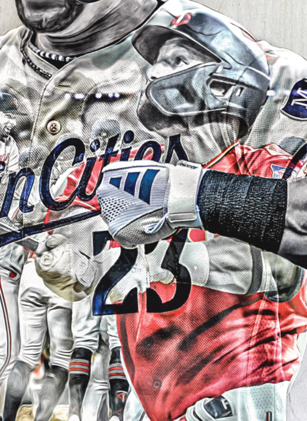 "Royce" (Royce Lewis) Minnesota Twins - Officially Licensed MLB Print - Limited Release /500 - Image 3