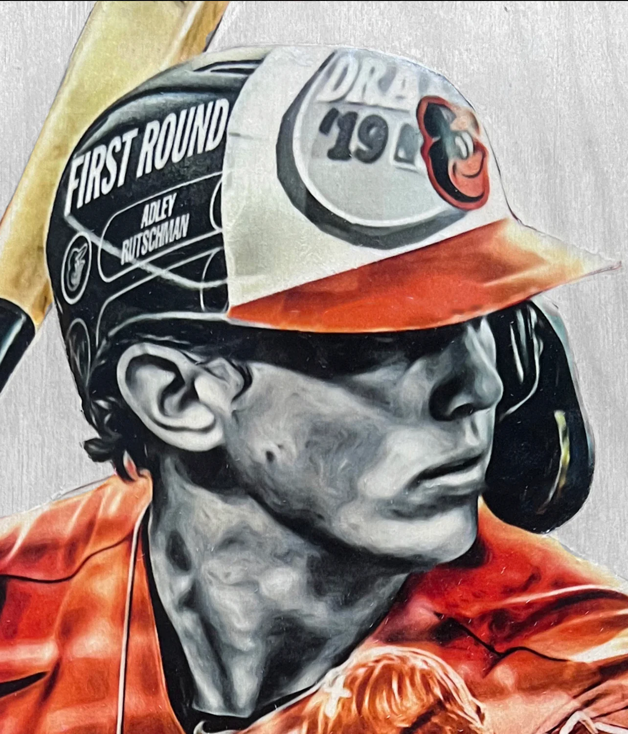 "Rutschman" (Adley Rutschman) Baltimore Orioles - Officially Licensed MLB Print - Limited Release /500 - Image 3