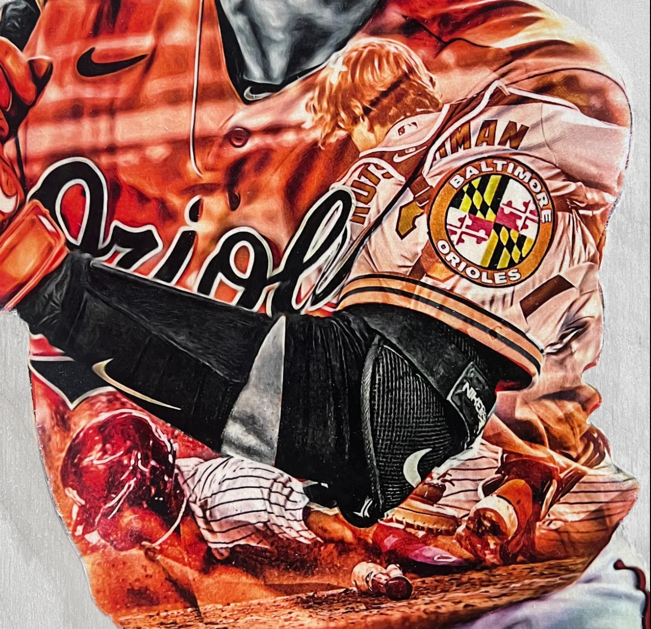 "Rutschman" (Adley Rutschman) Baltimore Orioles - Officially Licensed MLB Print - Limited Release /500 - Image 4