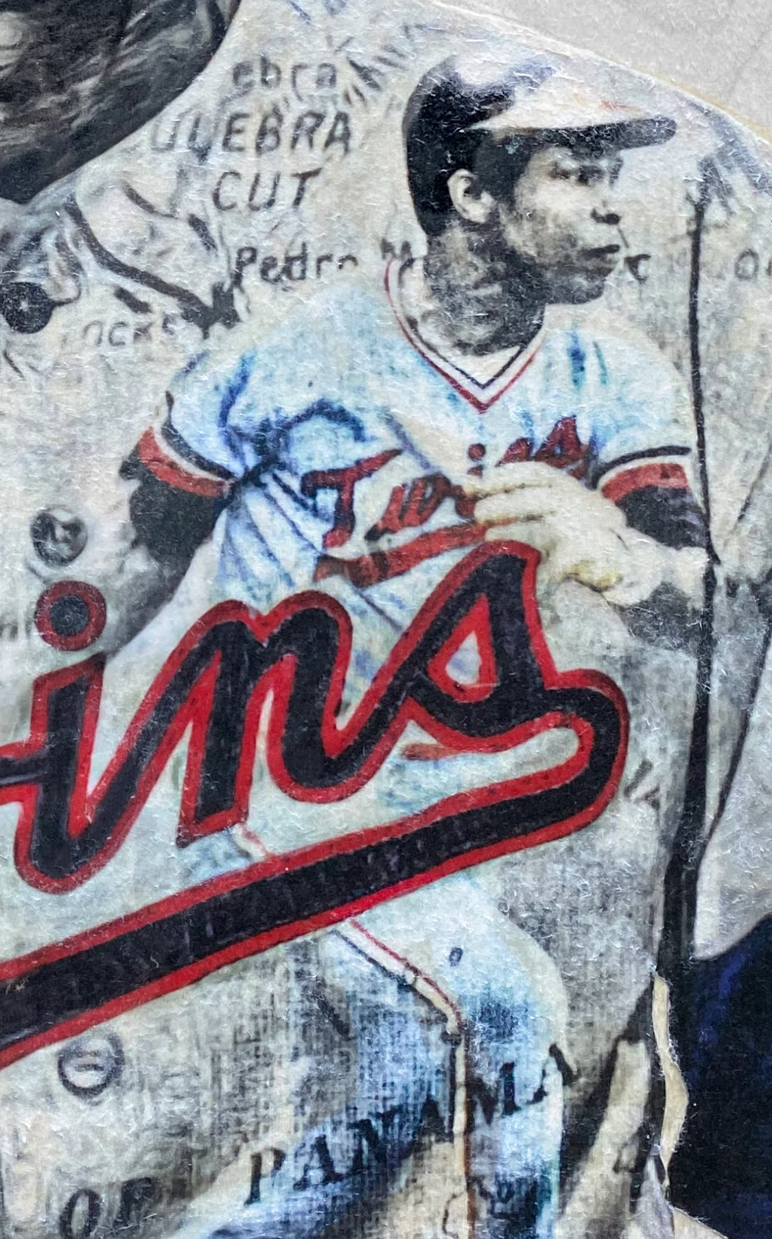 "Sir Rodney" (Rod Carew) Minnesota Twins- 1/1 Original on Wood - Image 2