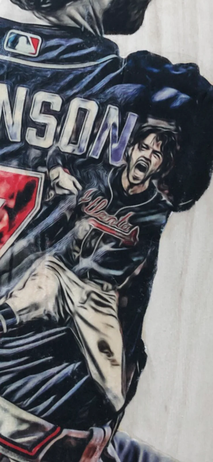 "Swanson" (Dansby Swanson) Atlanta Braves - Officially Licensed MLB Print - Limited Release - Image 2