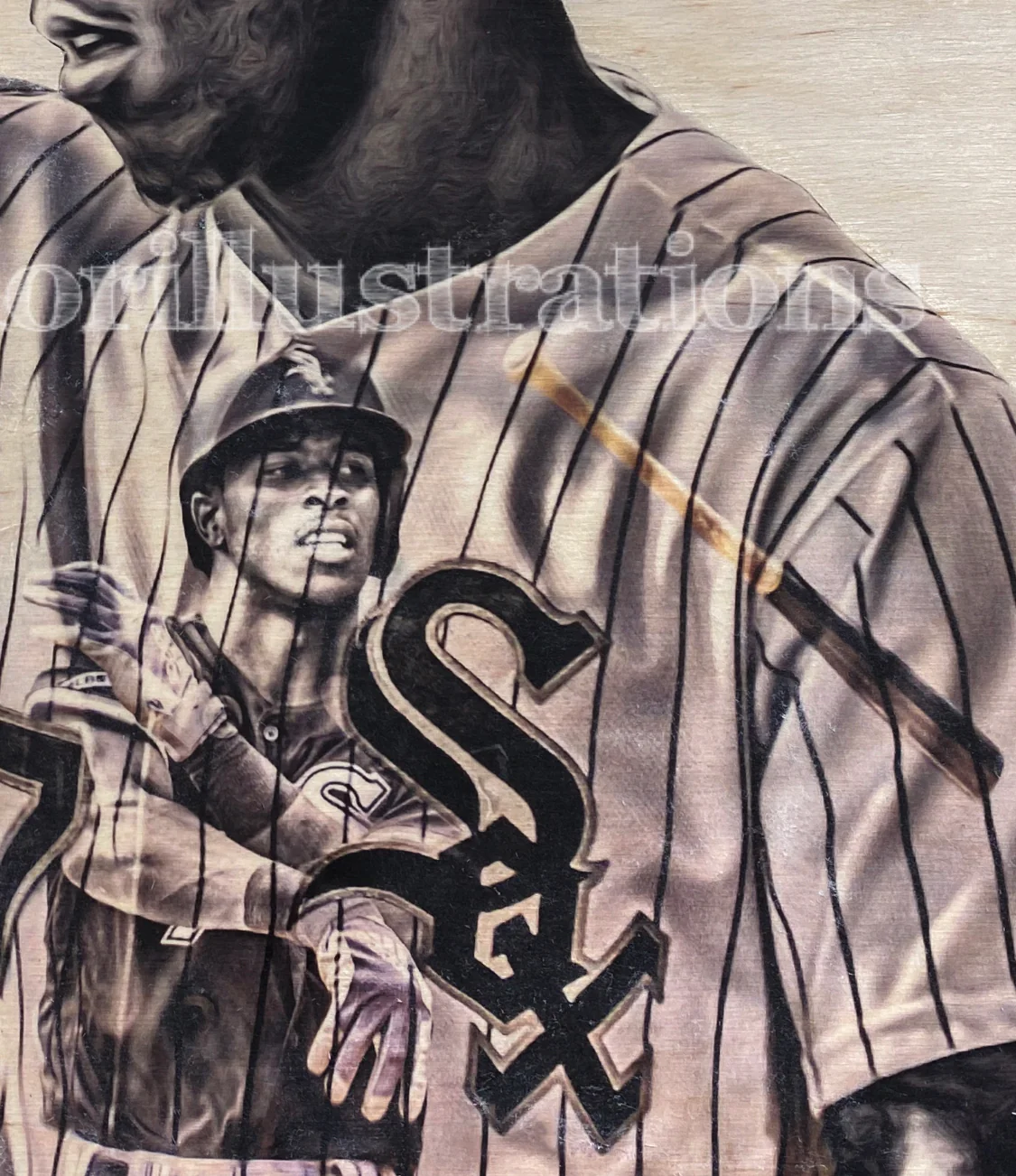 "TA7" (Tim Anderson) Chicago White Sox - Officially Licensed MLB Print - Limited Release - Image 3