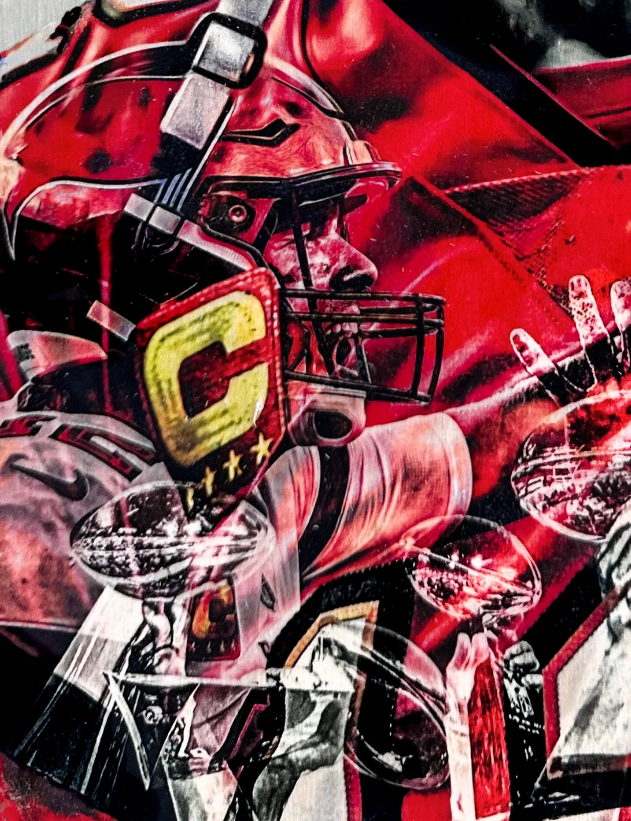 “7" (Tom Brady) Tampa Bay 2022/2023 - Football Print - Image 2