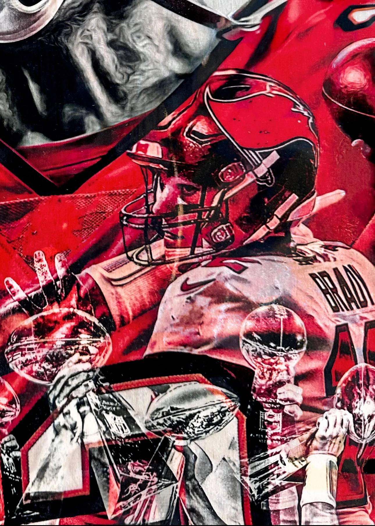 “7" (Tom Brady) Tampa Bay 2022/2023 - Football Print - Image 3