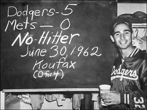 "The Left Arm of God" (Sandy Koufax) Los Angeles Dodgers - 1/1 Original on Wood - Image 4