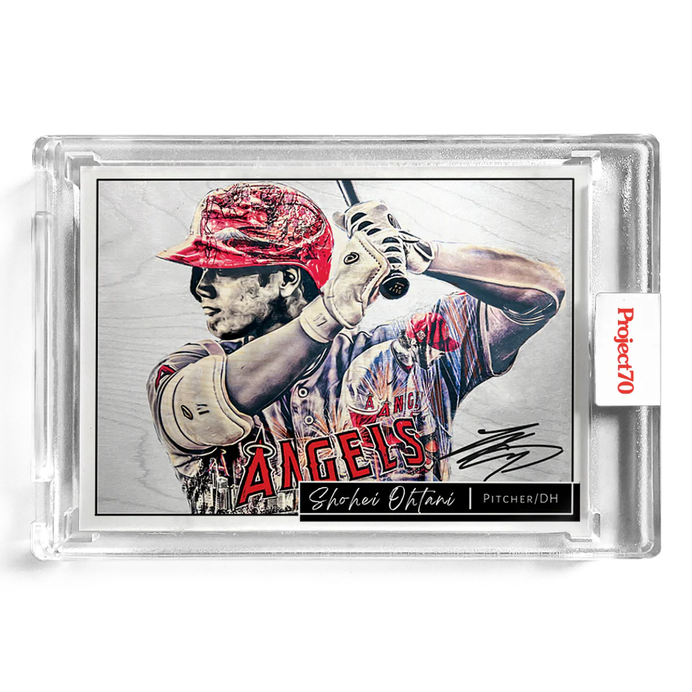 Topps Baseball 130pt Card #870 by Lauren Taylor - Shohei Ohtani - Print Run 6747