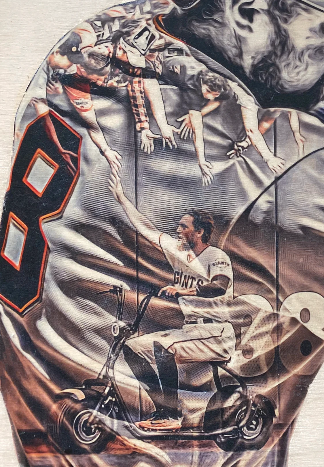 "Underpants" (Hunter Pence) San Francisco Giants - Officially Licensed MLB Print - Limited Release - Image 3