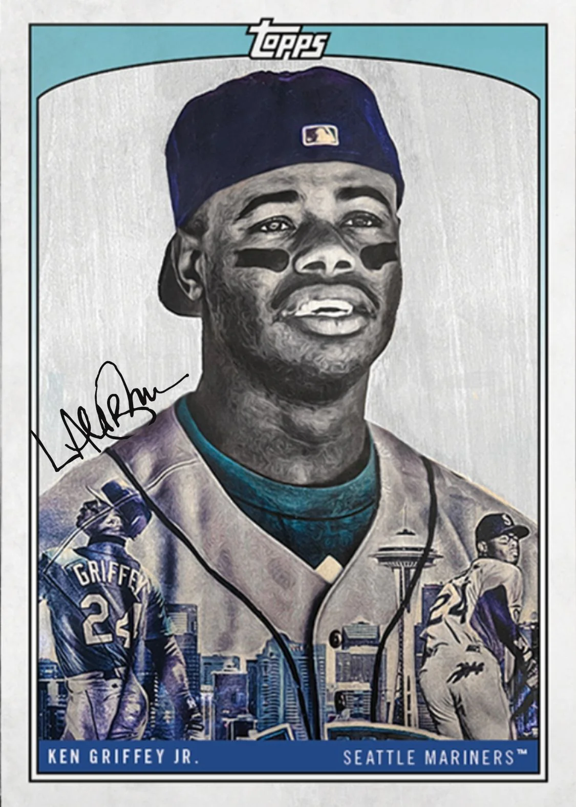 Wave 1 - Lauren Taylor X Topps - Complete Artist Autographed Set w/Bonus Item - Image 8
