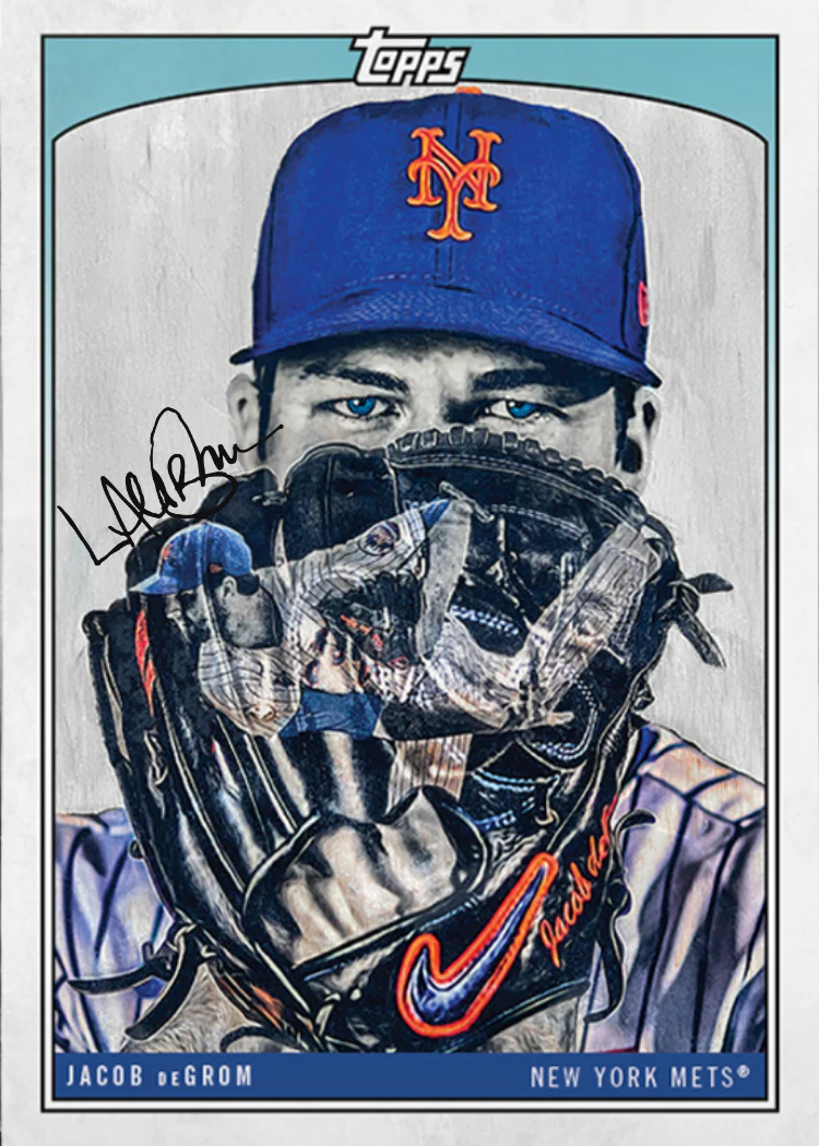 Wave 2 - Lauren Taylor X Topps - Complete Artist Autographed Set w/Bonus Item - Image 4