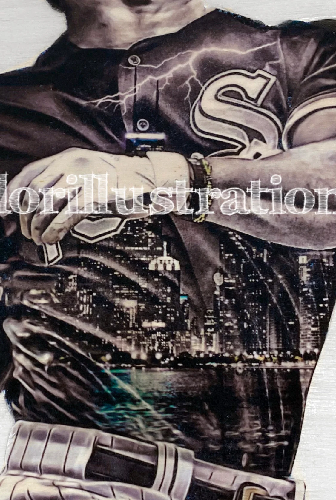 "YOAN" (Yoan Moncada) Chicago White Sox - Officially Licensed MLB Print - Limited Release - Image 3